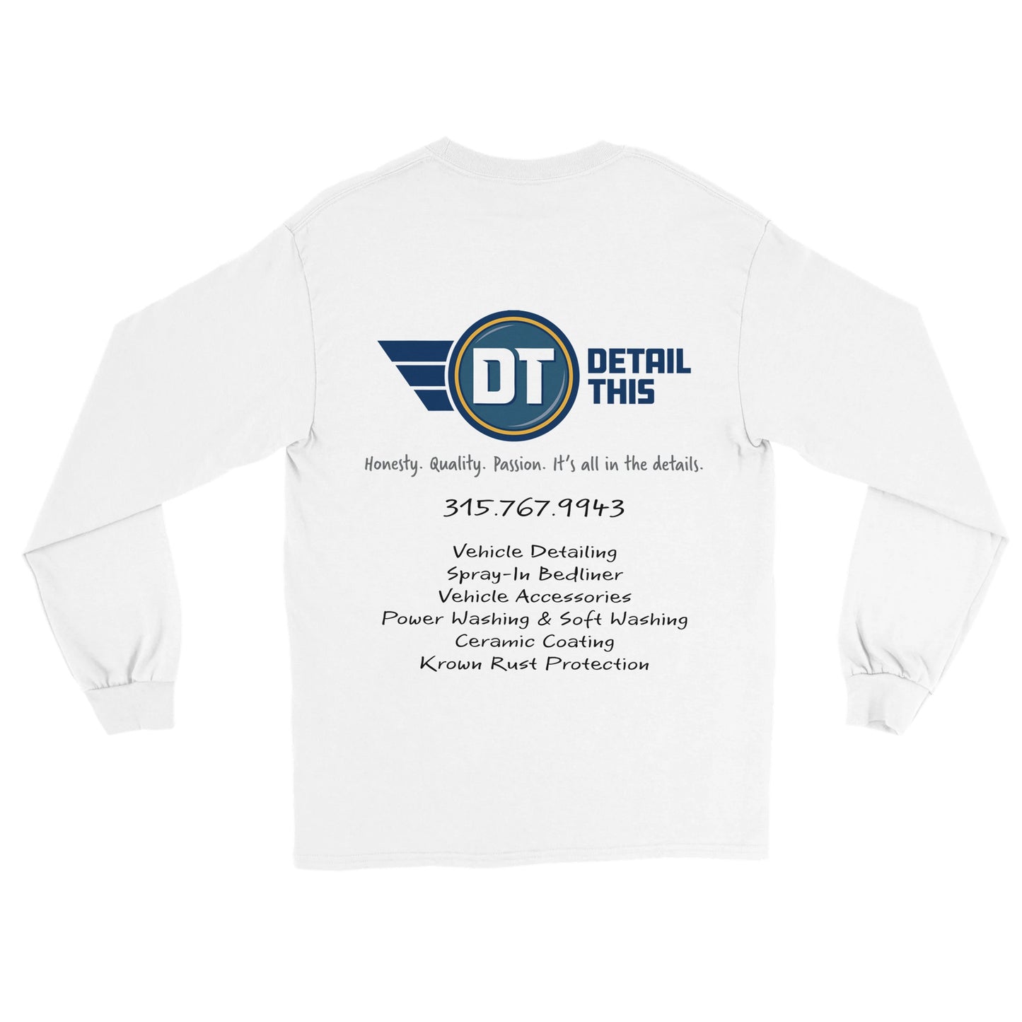 Classic Unisex Longsleeve T-shirt White