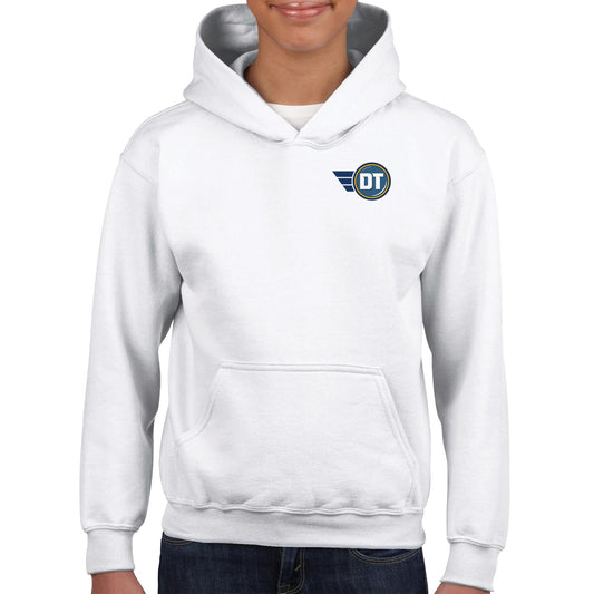 Classic Kids Pullover Hoodie White